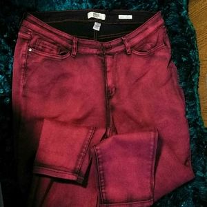 Vintage america boho skinny jeans ,plus size